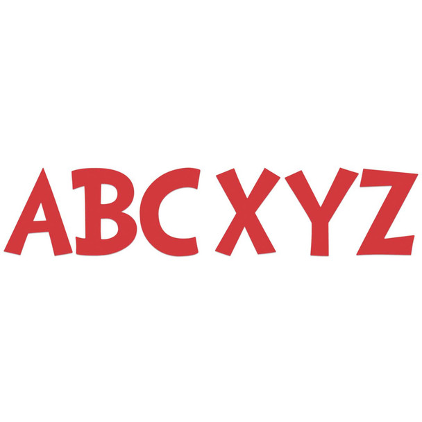 Dr. Seuss™ 7" Punch Out Deco Letters, Red, 143 Per Pack, 3 Packs Dr. Seuss™ 7" Punch Out Deco Letters, Red, 143 Per Pack, 3 Packs