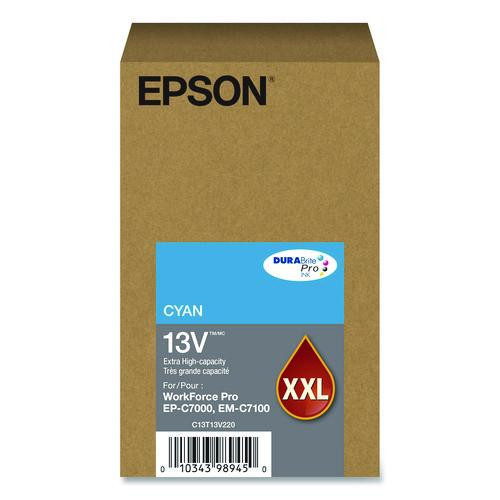 T13V220 (T13V) DURABrite Pro Extra High-Yield Ink, 8,000 Page-Yield, Cyan