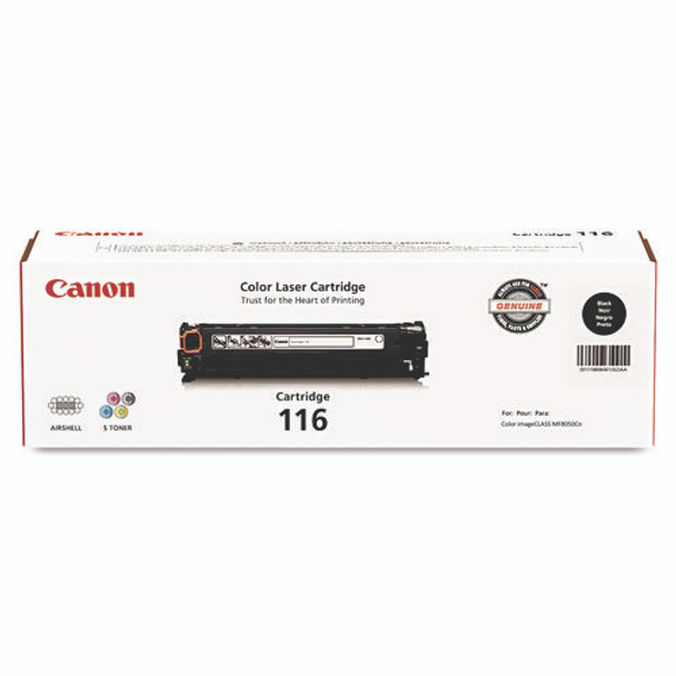 1980B001 (116) Toner, 2,300 Page-Yield, Black