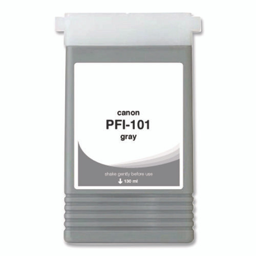 Compatible Gray Ink, Replacement for PFI-101 (0891B001AA), 130 mL