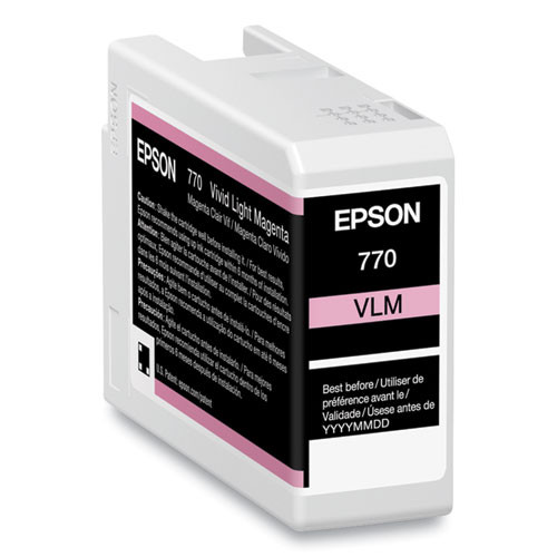 T770620 (T770) UltraChrome PRO10 Ink, 25 mL, Light Magenta