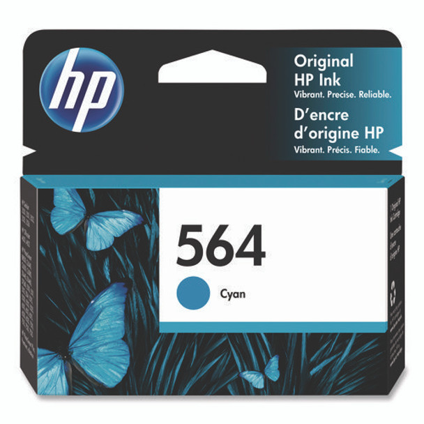 HP 564, (CB318WN) Cyan Original Ink Cartridge