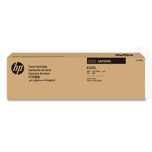 SU170A (CLT-K505L) Toner, 6,000 Page-Yield, Black