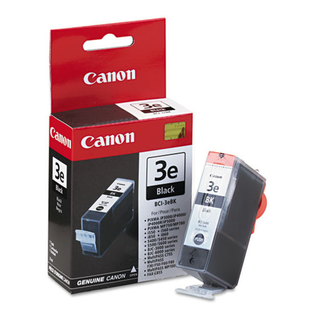 4479A230 (BCI-3E) Ink, 560 Page-Yield, Black