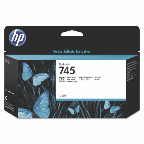 HP 745, (F9J98A) Photo Black Original Ink Cartridge
