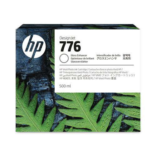 HP 776 (1XB06A) Gloss Enhancer Original DesignJet Ink Cartridge