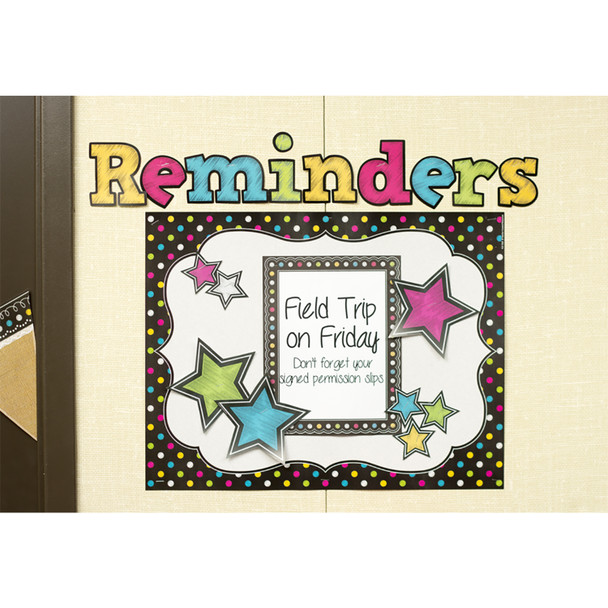 Chalkboard Brights Bold Block 4" Letters Combo Pack, 230 Pieces Per Pack, 3 Packs Chalkboard Brights Bold Block 4" Letters Combo Pack, 230 Pieces Per Pack, 3 Packs