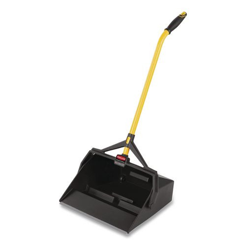 Maximizer Wet/Dry Debris Pan, 16.88w x 29h, Plastic, Yellow/Black