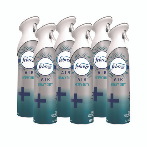AIR, Heavy Duty Crisp Clean, 8.8 oz Aerosol Spray, 6/Carton