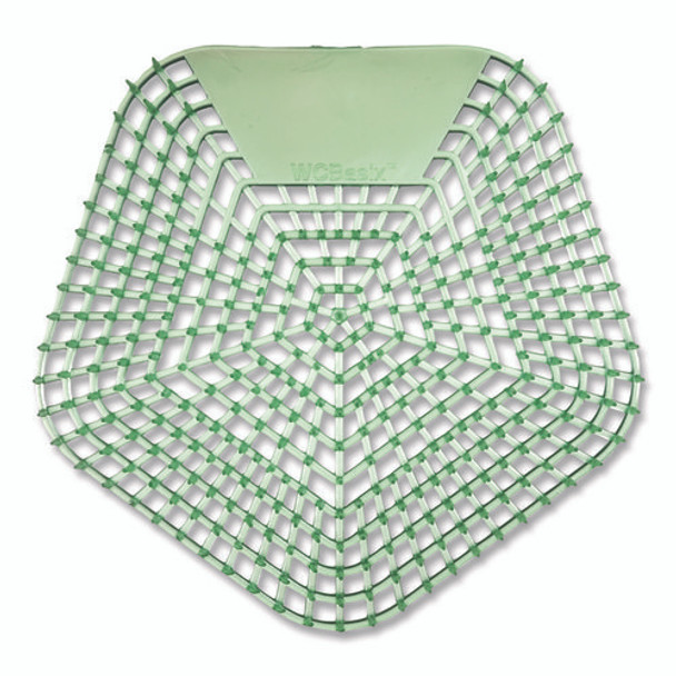 WCBasix Urinal Screen, Cucumber Twist Scent, Green, 0.11 oz, 10/Box