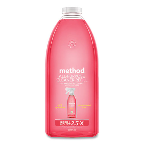 All Surface Cleaner, Grapefruit Scent, 68 oz Plastic Bottle, 6/Carton