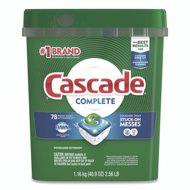 Action Pacs, Fresh Scent, 40.9 oz Tub, 78/Pack