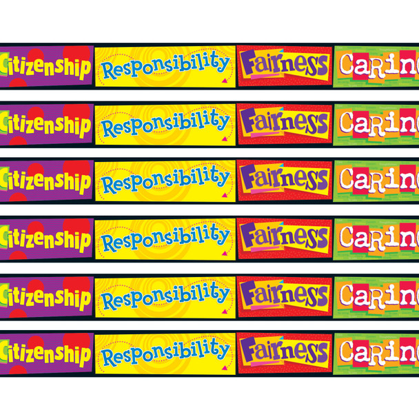 Character Education Bolder Borders®, 35.75' Per Pack, 6 Packs