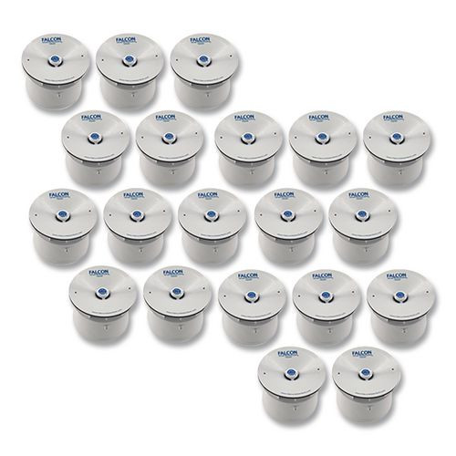 Falcon Waterless Urinal Cartridge, White, 20/Carton