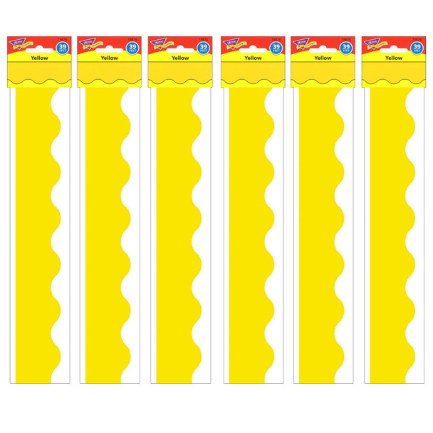 Yellow Terrific Trimmers®, 39 Feet Per Pack, 6 Packs
