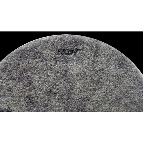 EZ Care Polishing Pad, 20" Diameter, Black/Gray, 2/Carton
