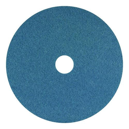 Blue Cleaner Pad, 17", Blue, 5/Carton