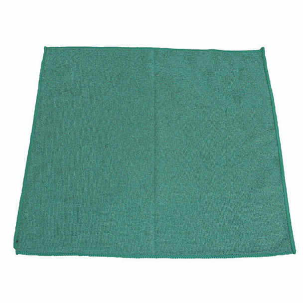 Lightweight Microfiber Cloths, 16 x 16, Green, 240/Carton Lightweight Microfiber Cloths, 16 x 16, Green, 240/Carton