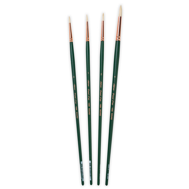 Grand Prix Small Rounds, 4 Brushes