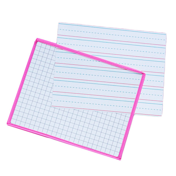 Clear Dry Erase Sleeves, Assorted Colors, 12 Per Pack
