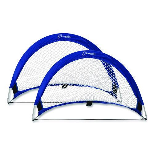 Pop Up Half Moon Goal, 30" x 18", Pair