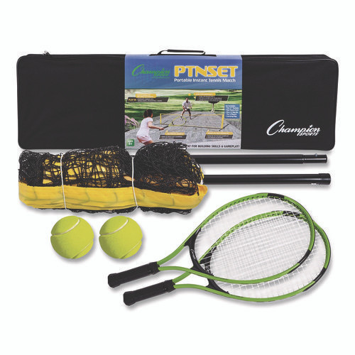 Tennis Net Set with 2 Rackets and 2 Tennis Balls