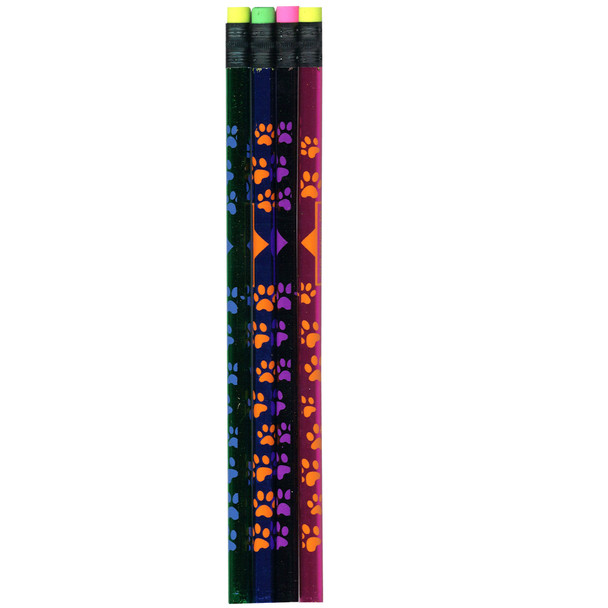 Thermo Paw Prints Pencil, Assorted Colors, Pack of 144 Thermo Paw Prints Pencil, Assorted Colors, Pack of 144