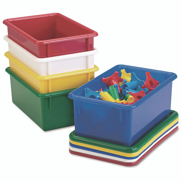 Cubbie Trays, 8.63w x 13.5d x 5.25h, Blue