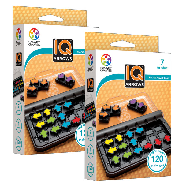IQ Arrows Puzzle Game, Pack of 2 IQ Arrows Puzzle Game, Pack of 2