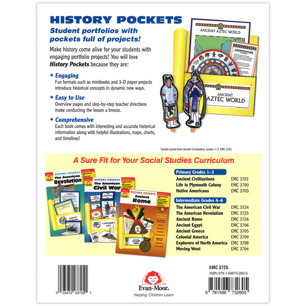 History Pockets: The American Revolution Book, Grades 4-6+ History Pockets: The American Revolution Book, Grades 4-6+