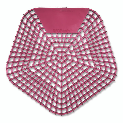 WCBasix Urinal Screen, Apple Cinnamon Scent, Red, 0.11 oz, 10/Box