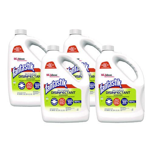 Multi-Surface Disinfectant Degreaser, Pleasant Scent, 1 Gallon Bottle, 4/Carton