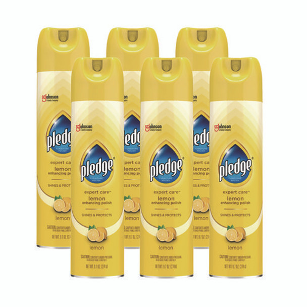 Furniture Polish, Lemon, 9.7 oz Aerosol Spray, 6/Carton Furniture Polish, Lemon, 9.7 oz Aerosol Spray, 6/Carton