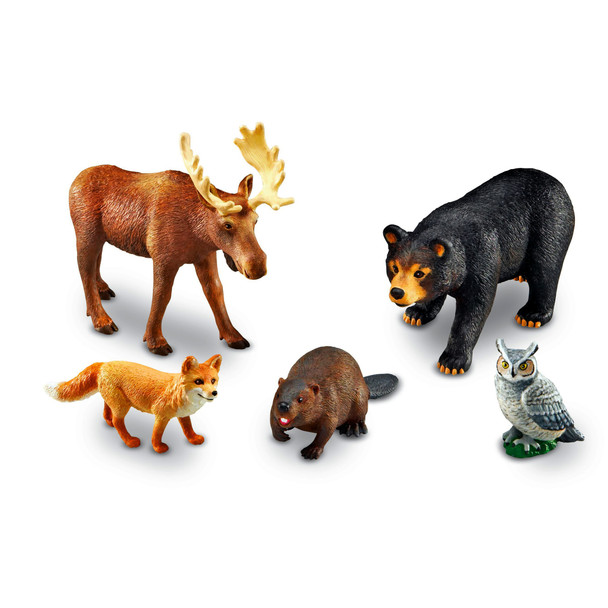 Jumbo Forest Animals, Set of 5 Jumbo Forest Animals, Set of 5