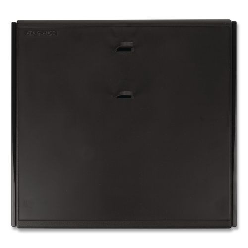 Desk Calendar Base for Loose-Leaf Refill, 4.5 x 8, Black