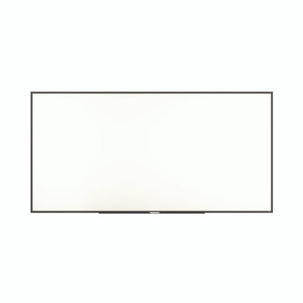 Melamine Dry Erase Board, 96" x 48", White Surface, Black Aluminum Frame