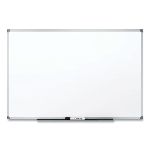 Porcelain Dry Erase Boards, 72" x 48", White Surface, Satin Aluminum Frame