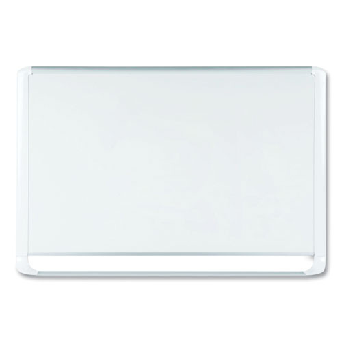 Gold Ultra Magnetic Dry Erase Boards, 72" x 48", White Surface, White/Natural Aluminum Frame