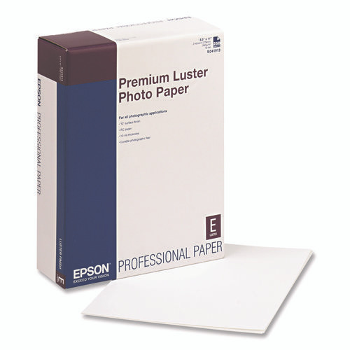 Ultra Premium Photo Paper, 10 mil, 8.5 x 11, Luster White, 250/Pack