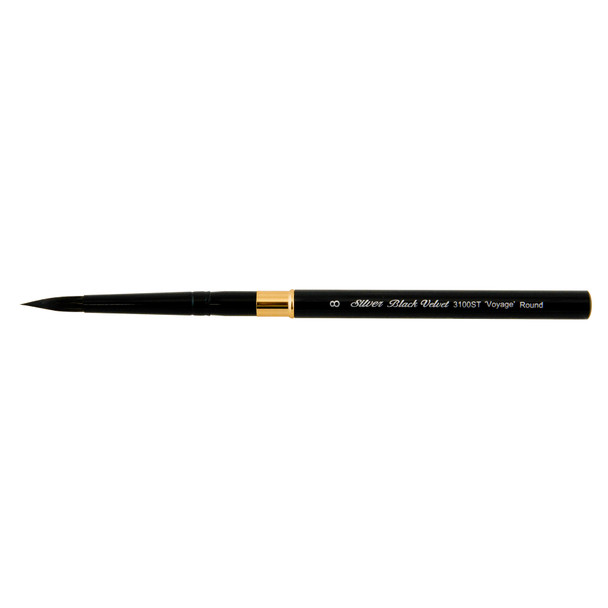 Black Velvet® Voyage™ Travel Round Brush, Size 8