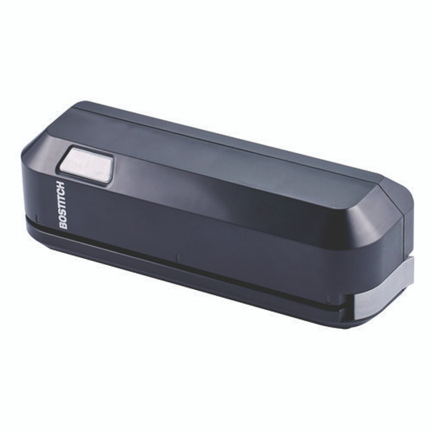 20-Sheet Electric Three-Hole Punch, 9/32" Holes, Black 20-Sheet Electric Three-Hole Punch, 9/32" Holes, Black