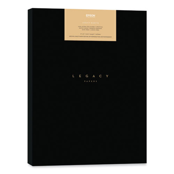 Legacy Baryta II Professional Media, 16 mil, 17 x 22, Semi-Gloss White, 25/Pack