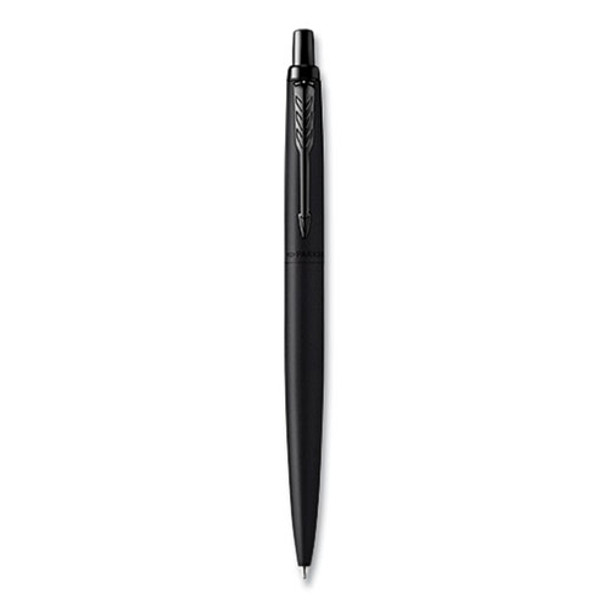 Jotter XL Ballpoint Pen, Retractable, Medium Point, Blue Ink, Black Barrel