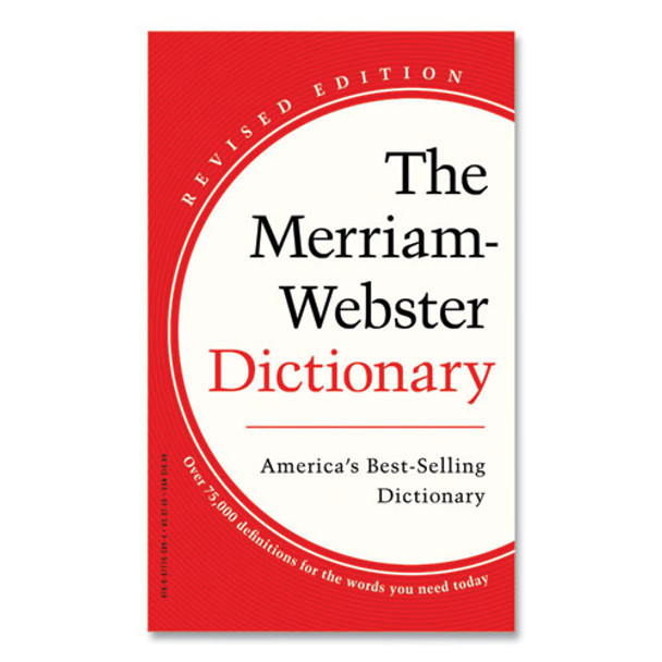 The Merriam-Webster Dictionary, Revised Edition, Paperback, 960 Pages