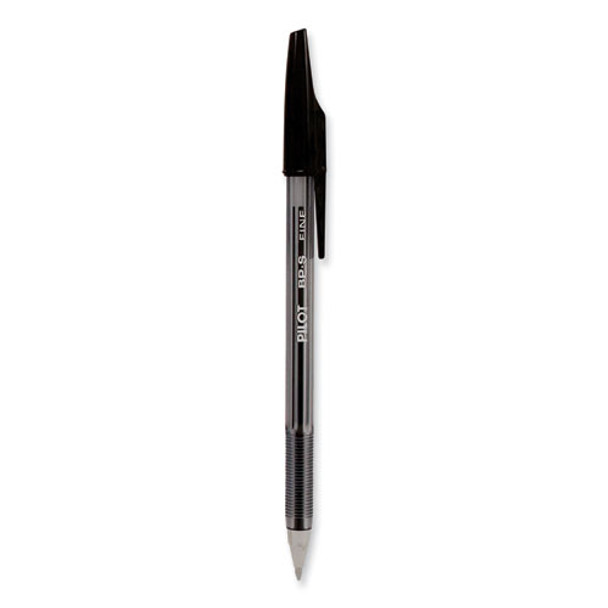 Better Ballpoint Pen, Stick, Fine 0.7 mm, Black Ink, Smoke Barrel, Dozen Better Ballpoint Pen, Stick, Fine 0.7 mm, Black Ink, Smoke Barrel, Dozen