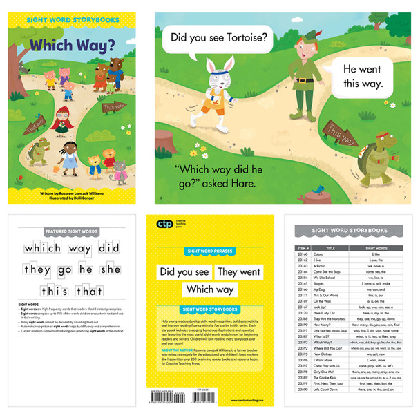 Sight Word Storybooks Set 3, 6 Books Sight Word Storybooks Set 3, 6 Books