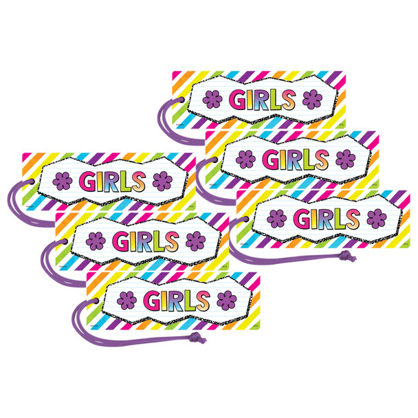 Brights 4Ever Magnetic Girls Pass, Pack of 6 Brights 4Ever Magnetic Girls Pass, Pack of 6