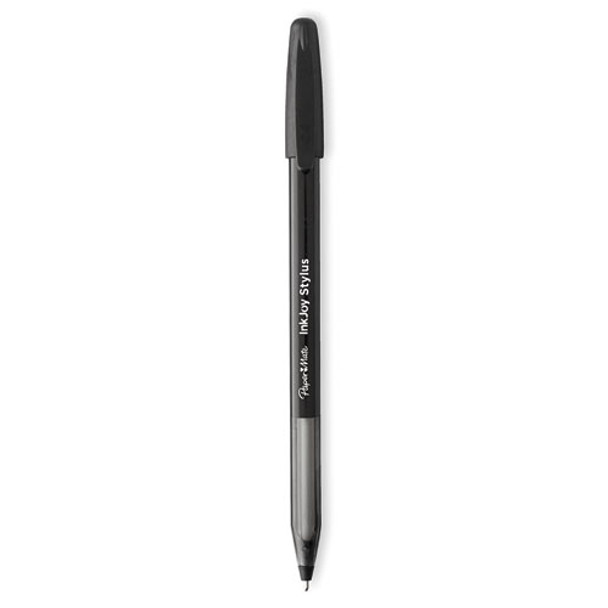 InkJoy 100 Ballpoint Pen/Stylus, Stick, Medium 1 mm, Black Ink, Black Barrel, Dozen InkJoy 100 Ballpoint Pen/Stylus, Stick, Medium 1 mm, Black Ink, Black Barrel, Dozen