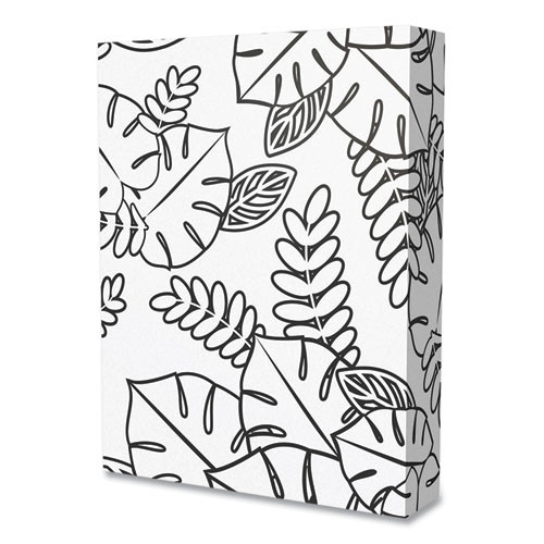 30% Recycled Colored Paper, 20 lb Bond Weight, 8.5 x 11, Ivory, 500/Ream