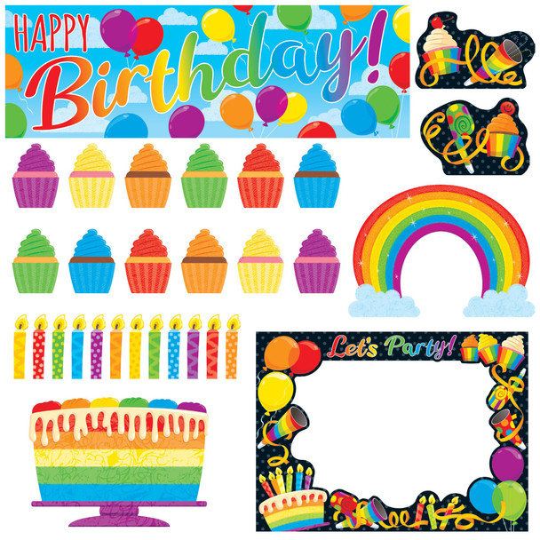 Rainbow Birthday Learning Set Rainbow Birthday Learning Set
